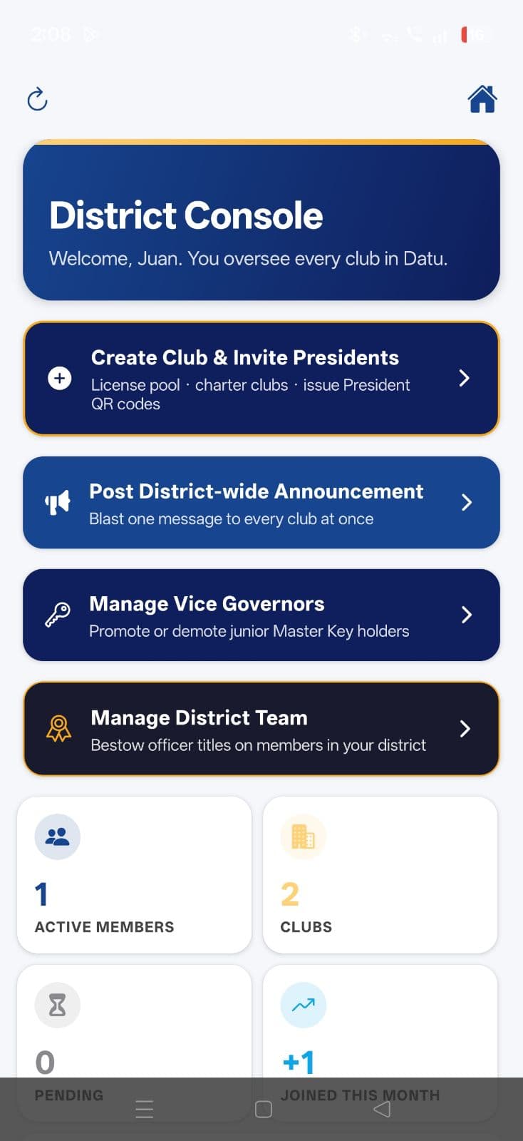 Tribo app screenshot 2