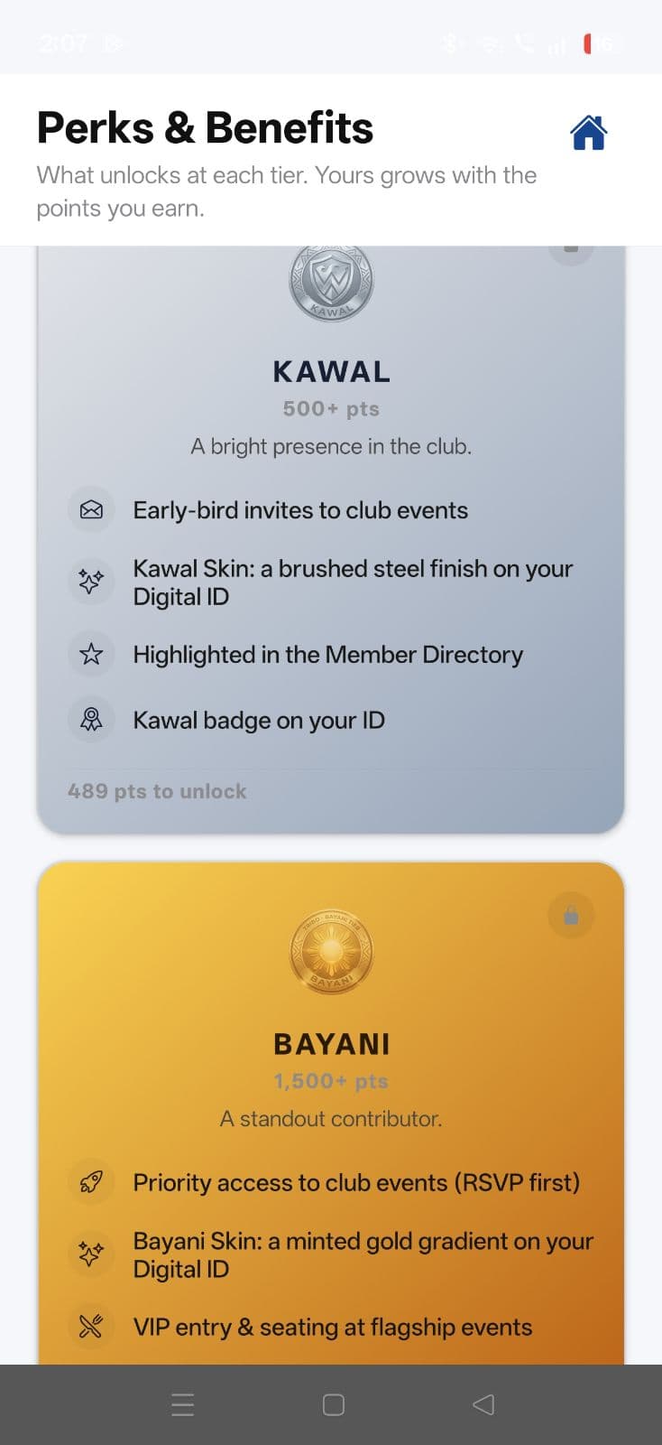 Tribo app screenshot 3